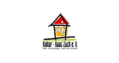 Desktop Screenshot of kultur-haus-zach.de
